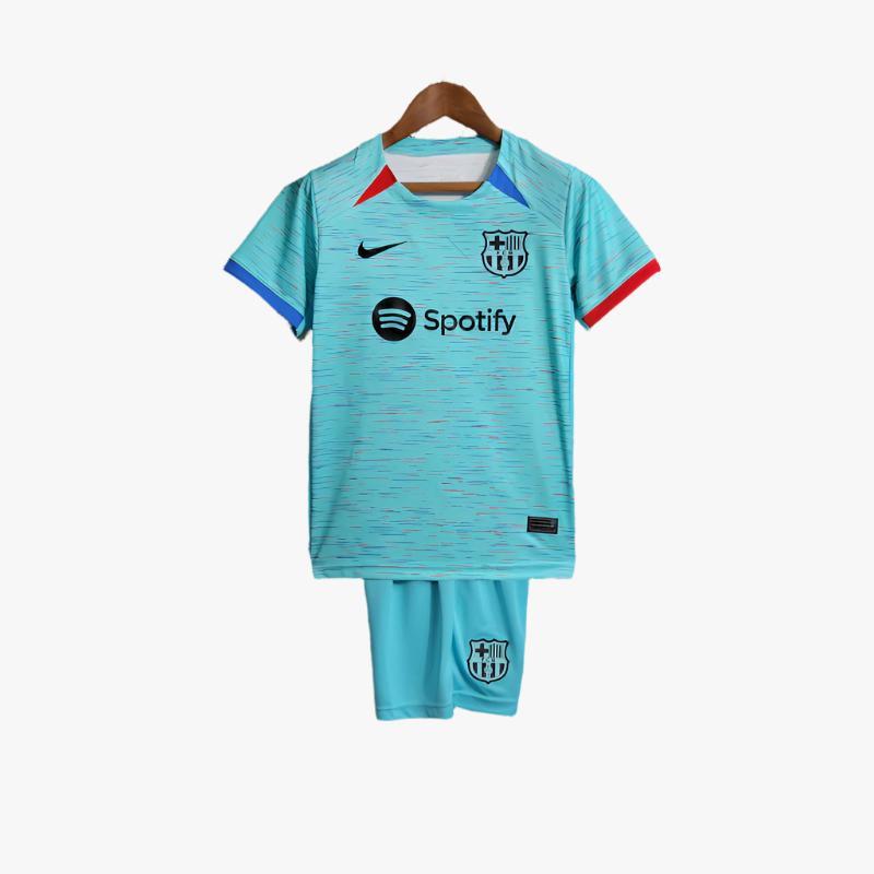 23 24 kids Barcelona 2 away GOATKITSHOP