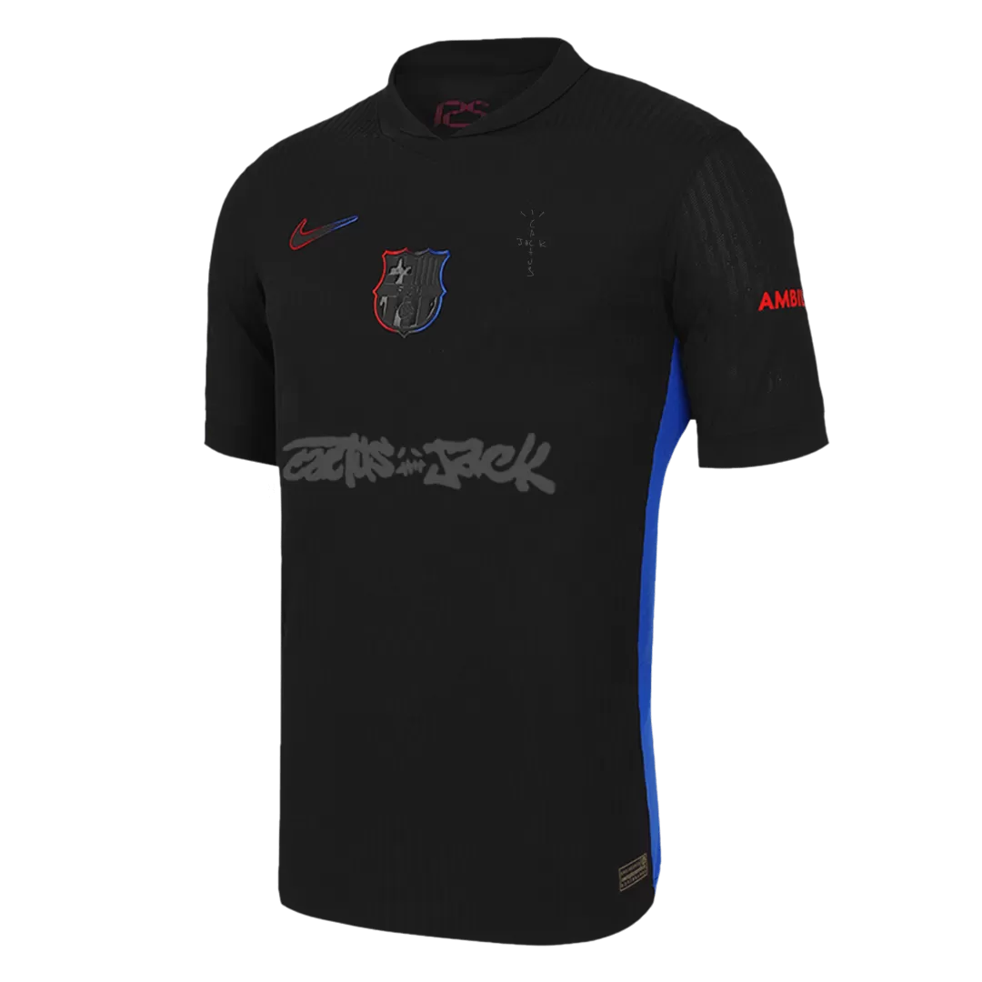 Authentic Soccer Jersey Barcelona X Travis Scott Away Shirt 2024/25