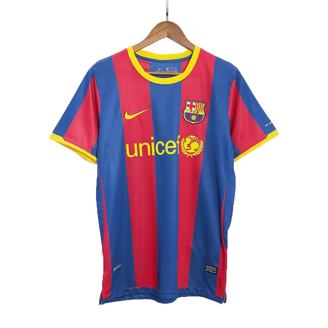 Barcelona Retro Jersey Home Soccer Shirt 2010/11