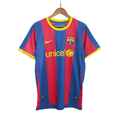 Barcelona Retro Jersey Home Soccer Shirt 2010/11