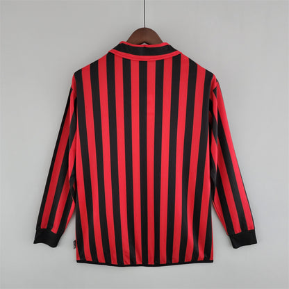 Retro Long Sleeve 99/00 AC Milan home