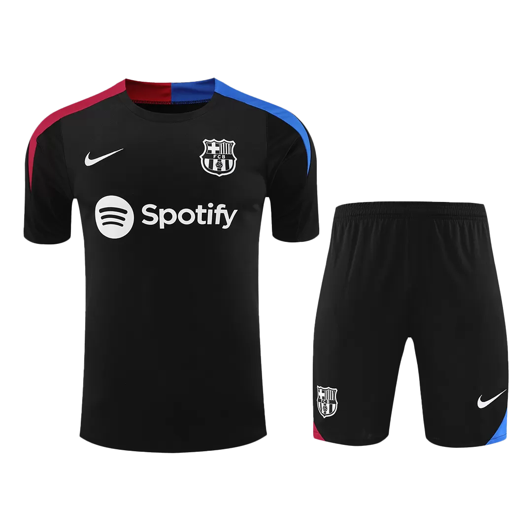 Barcelona Pre-Match Soccer Jersey Kit(Jersey+Shorts) 2024/25