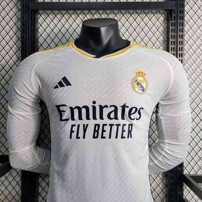 23-24 Player Los Blancos Home Long Sleeve