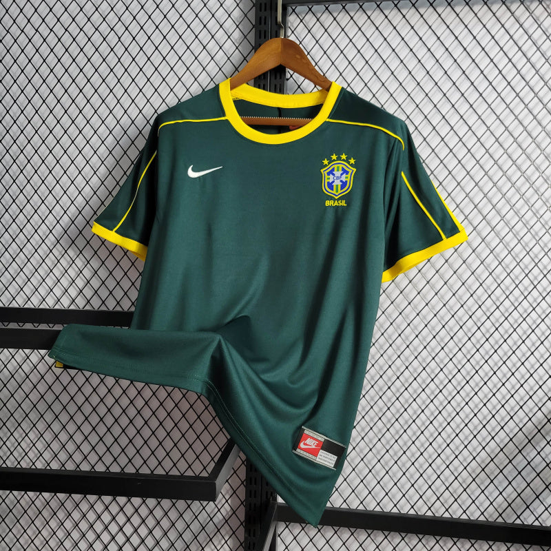 Retro 1998 Brazil Goalkeeper