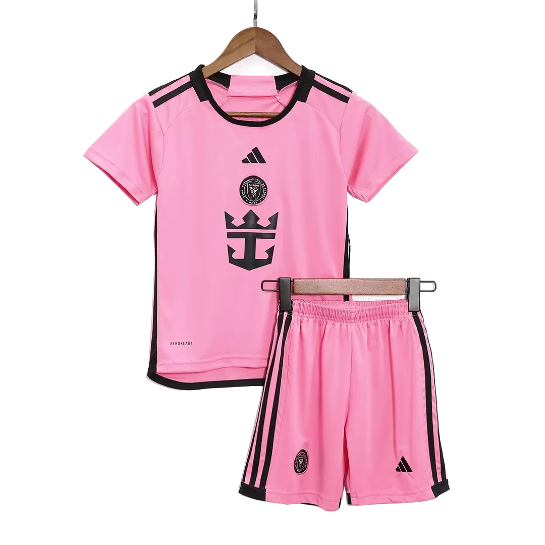 Kids Inter Miami CF Home Soccer Kits 2024