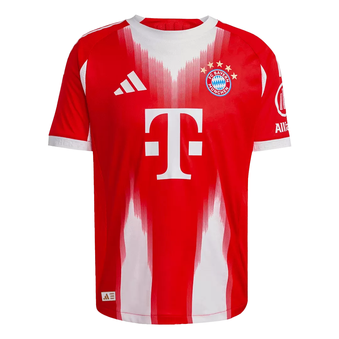 Authentic Bayern Munich Jersey Custom Soccer Jersey Home 2025/26