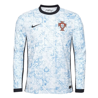 Authentic Portugal Long Sleeve Away Football Shirt 2024