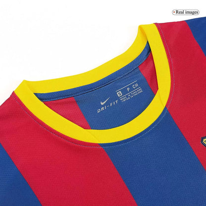 Barcelona Retro Jersey Home Soccer Shirt 2010/11