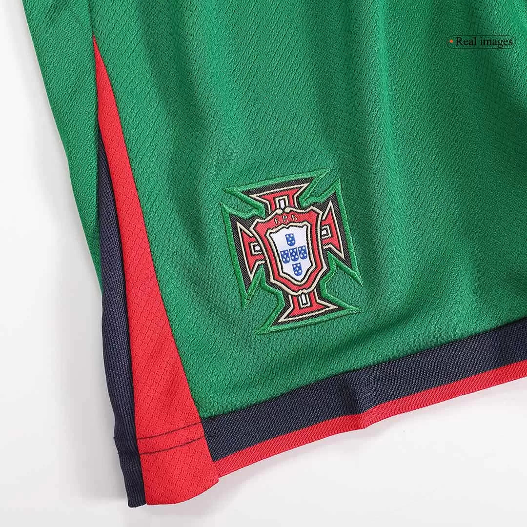 Kids Portugal Home Soccer Kits 2024