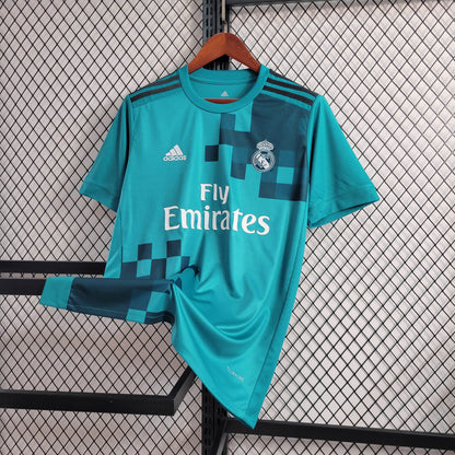 Retro 17-18 Real Madrid Second