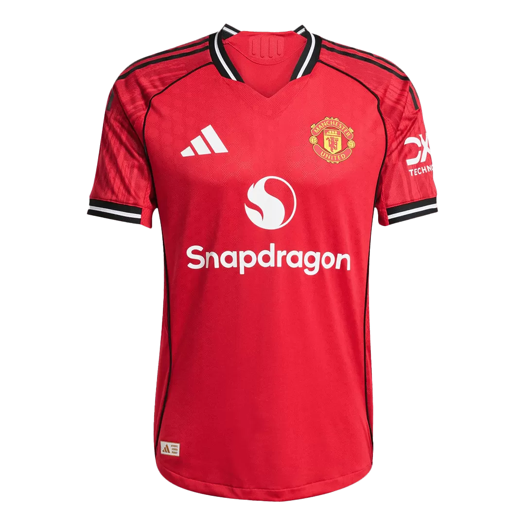 Authentic Manchester United Jersey Soccer Jersey Home 2025/26