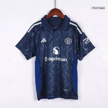 Kids Manchester United Away Kits 2024/25