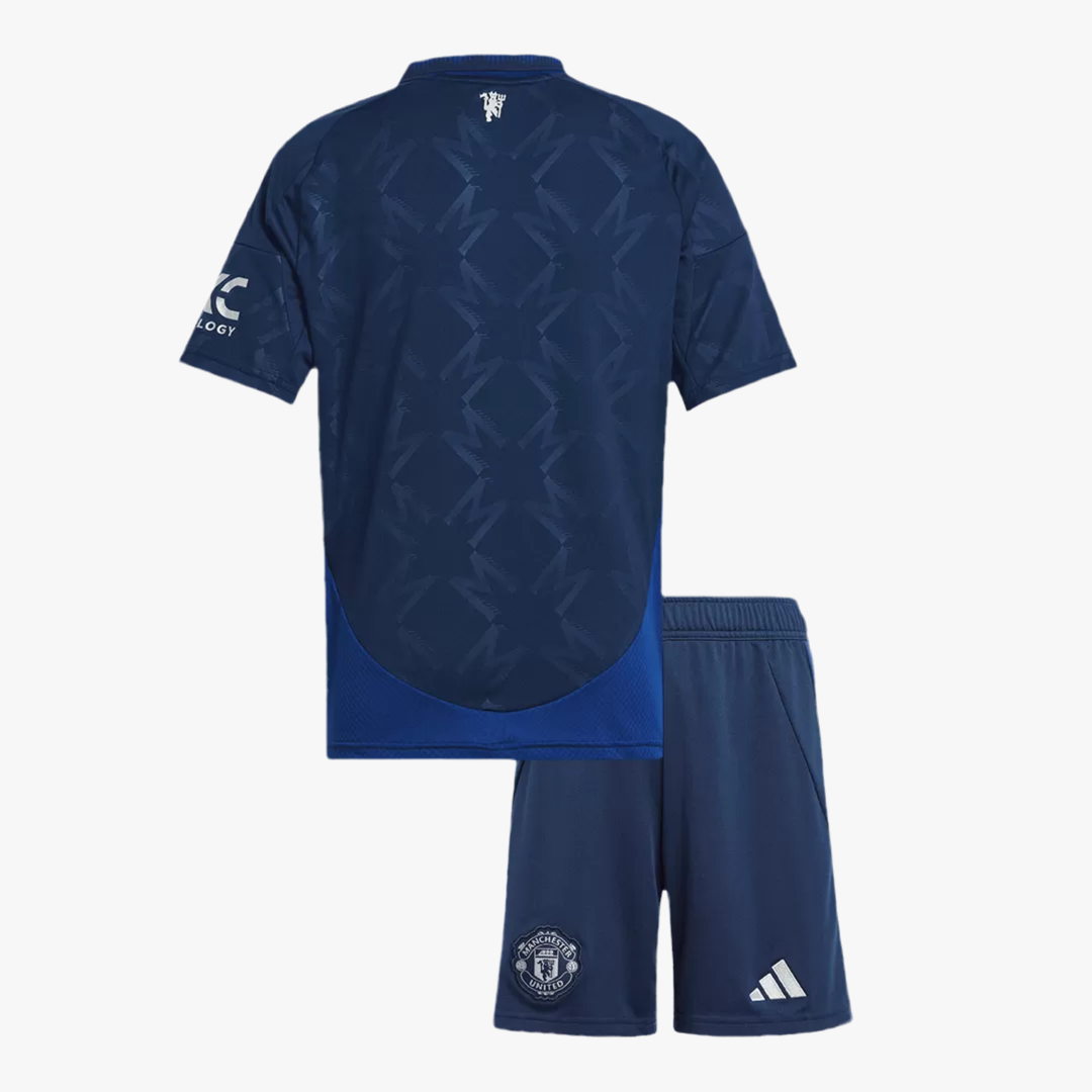 Kids Manchester United Away Kits 2024/25