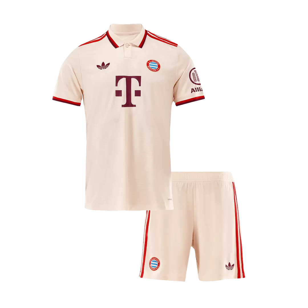 Kids Bayern Munich Third Away Soccer Kits 2024/25 UCL
