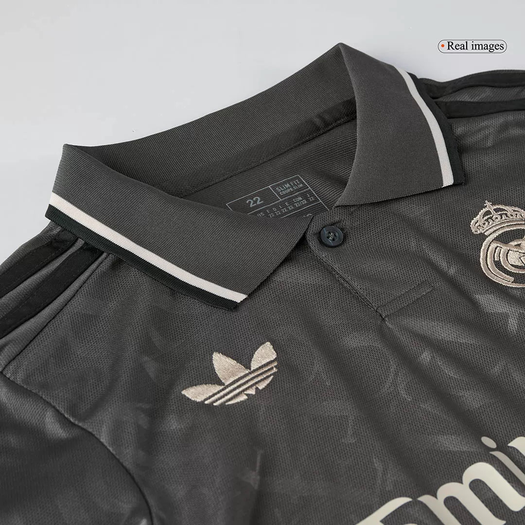 Kids Real Madrid Third Away Soccer Kits 2024/25