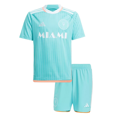 Kids Inter Miami CF Third Away Soccer Kits 2024