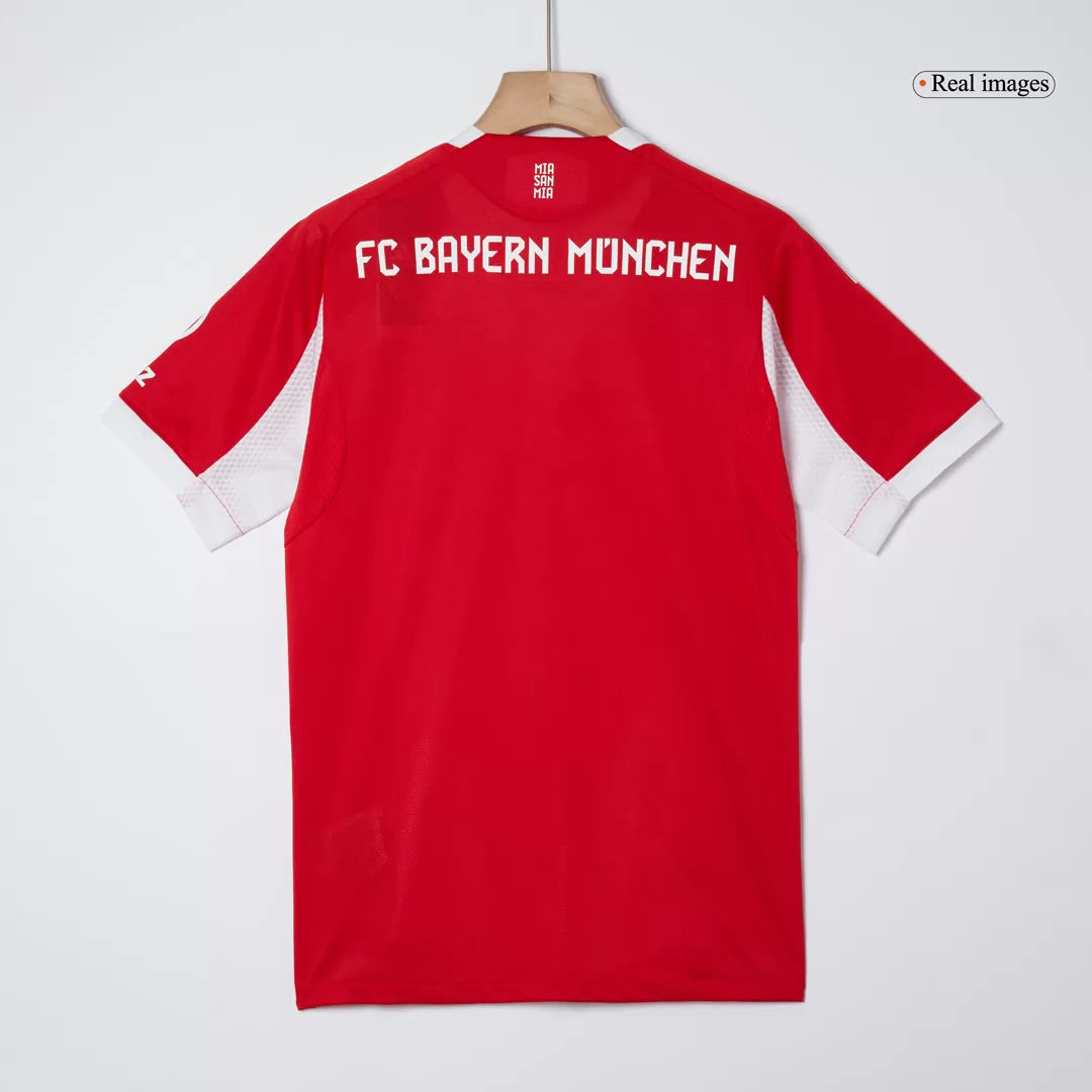 Authentic Bayern Munich Jersey Custom Soccer Jersey Home 2025/26