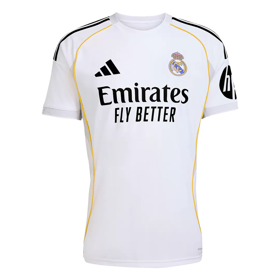 Real Madrid Soccer Jersey Home Shirt 2025/26