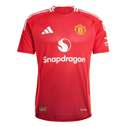 Authentic Manchester United Home Shirt 2024/25