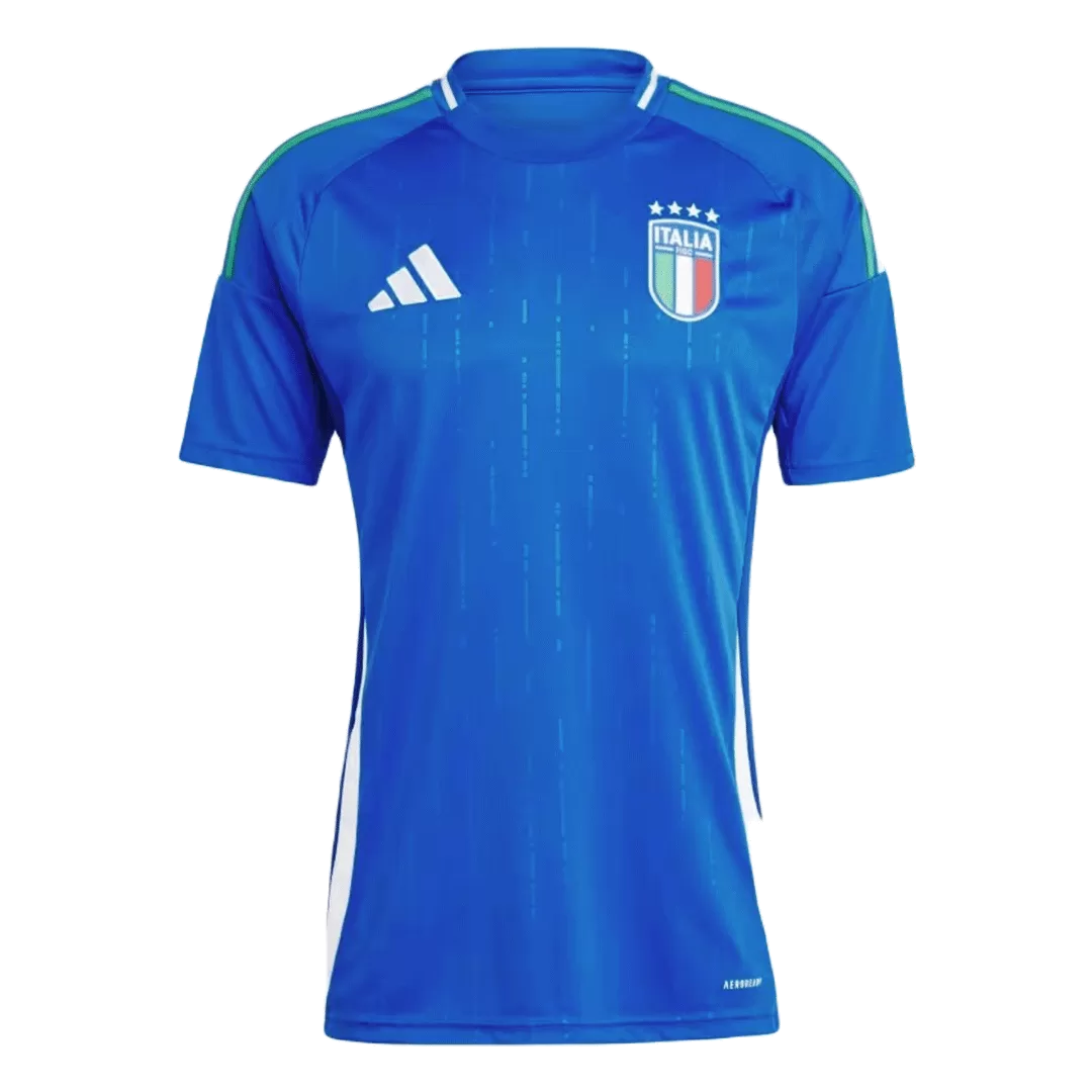 Italy Soccer Jersey Home Custom Shirt 2024