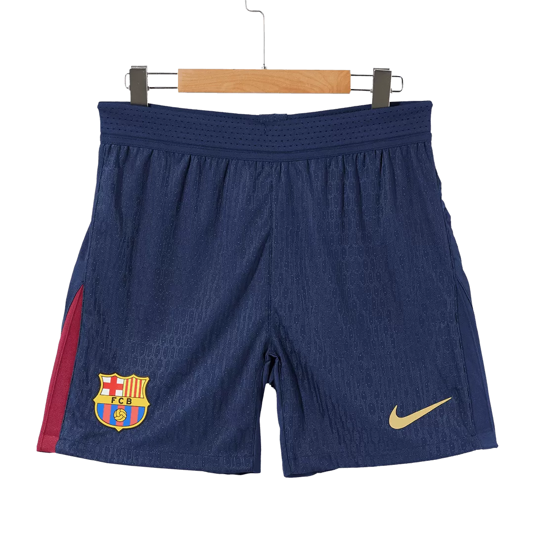 Authentic Barcelona Soccer Short Custom Home 2024/25