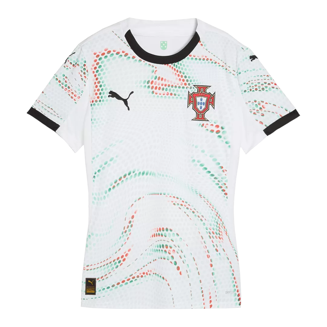 Portugal Soccer Jersey Away Women's Shirt 2025
