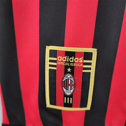 Retro Long Sleeve 99/00 AC Milan home