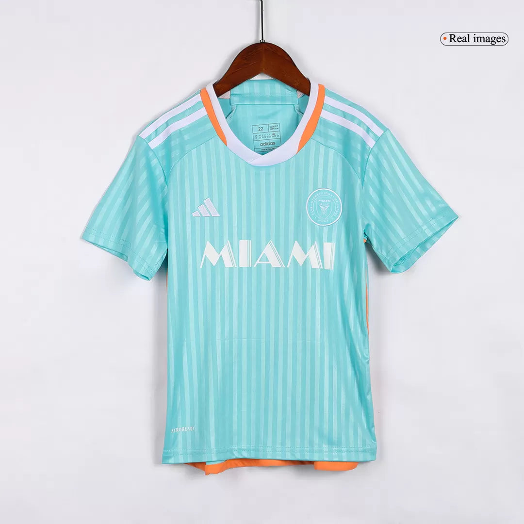 Kids Inter Miami CF Third Away Soccer Kits 2024