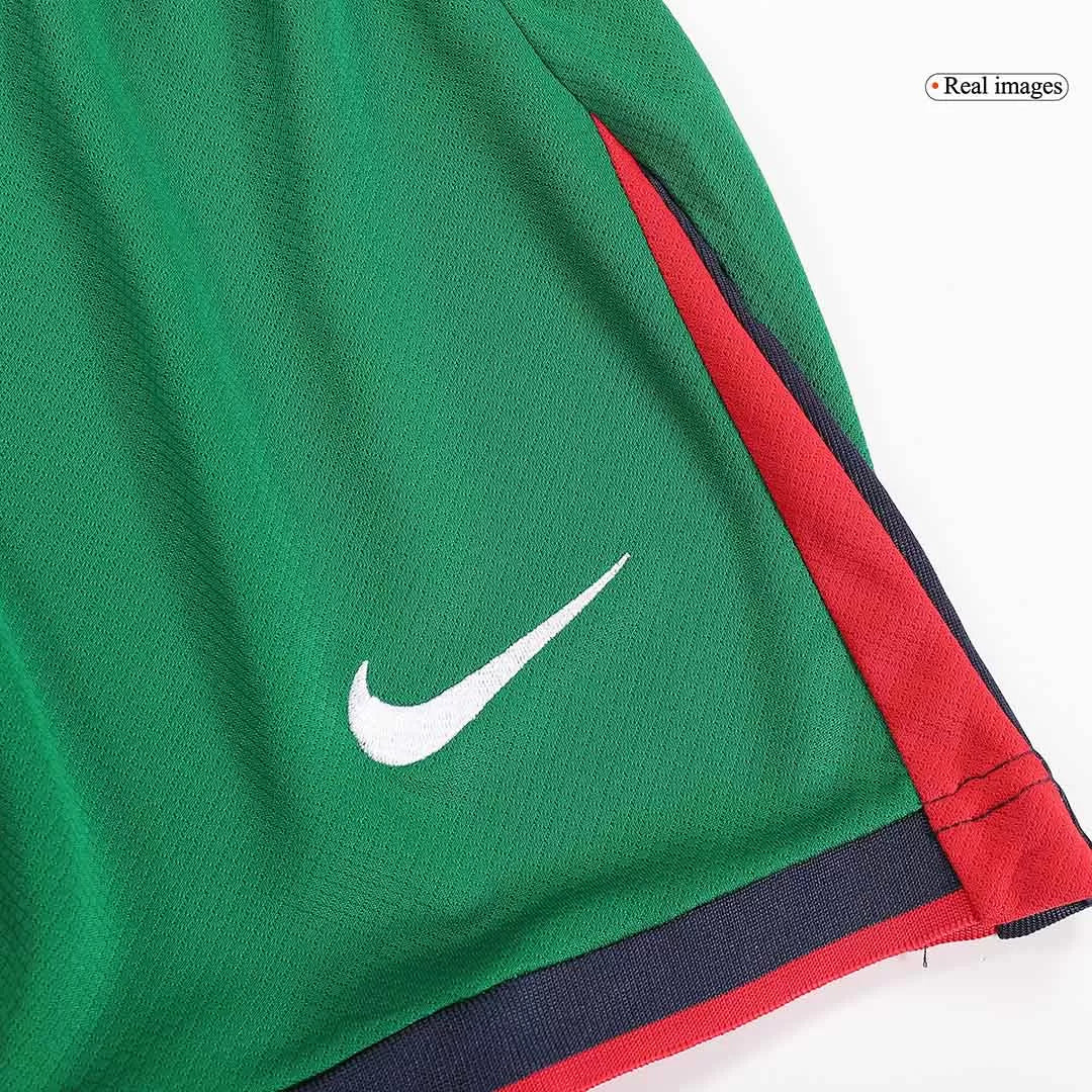 Kids Portugal Home Soccer Kits 2024