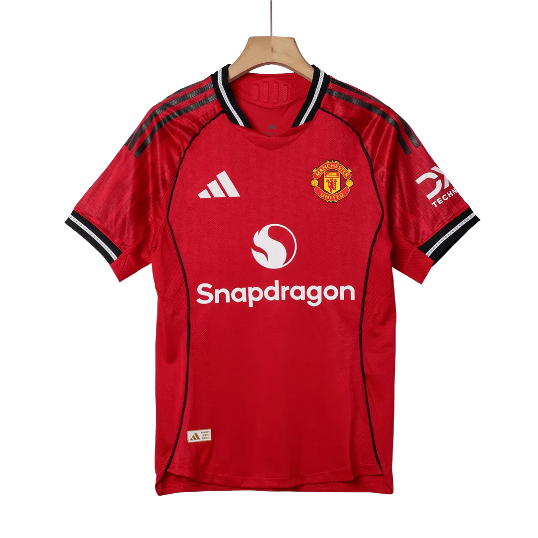 Authentic Manchester United Jersey Soccer Jersey Home 2025/26