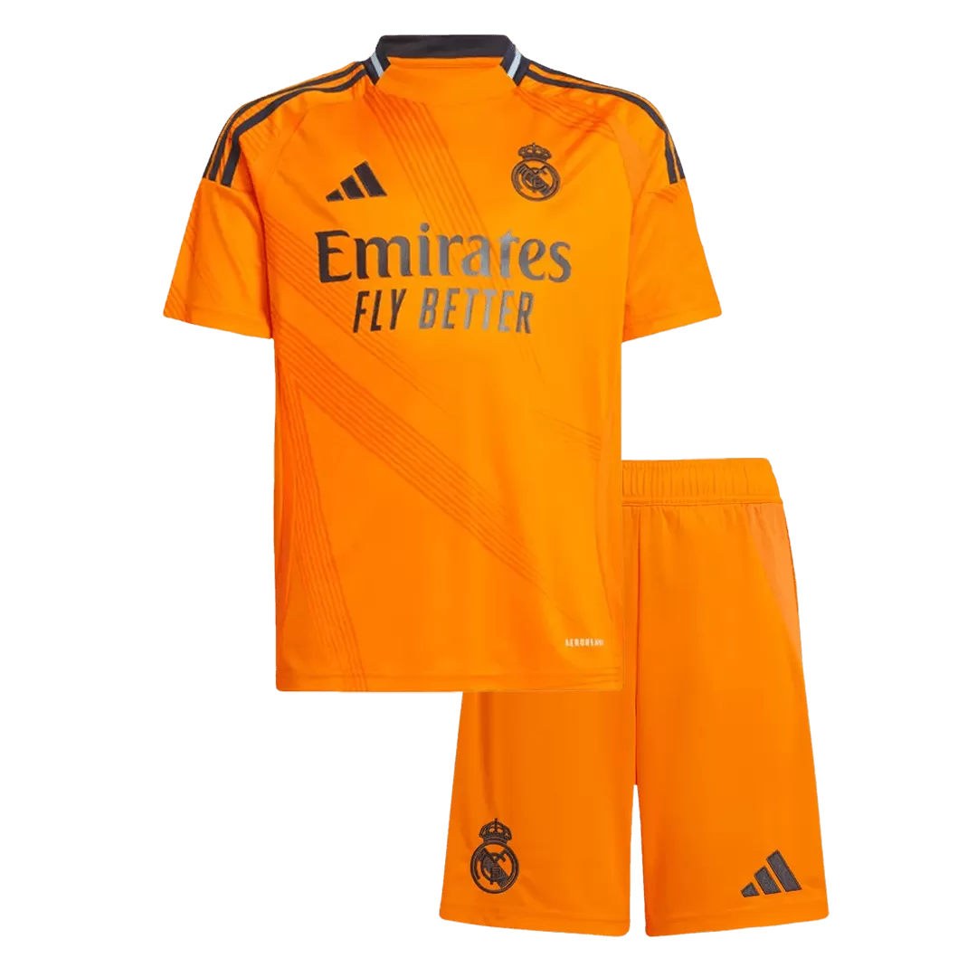 Kids Real Madrid Away Soccer Kits 2024/25