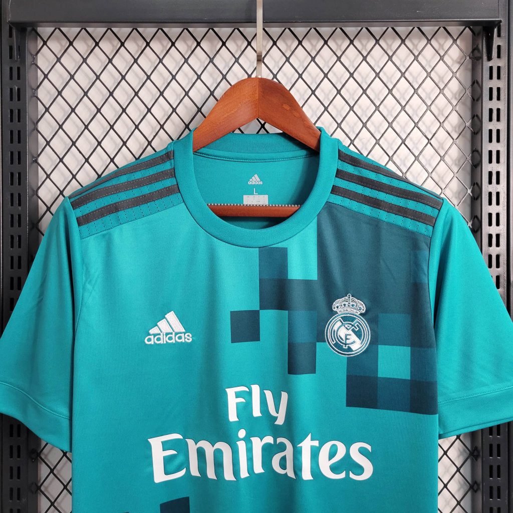 Retro 17-18 Real Madrid Second