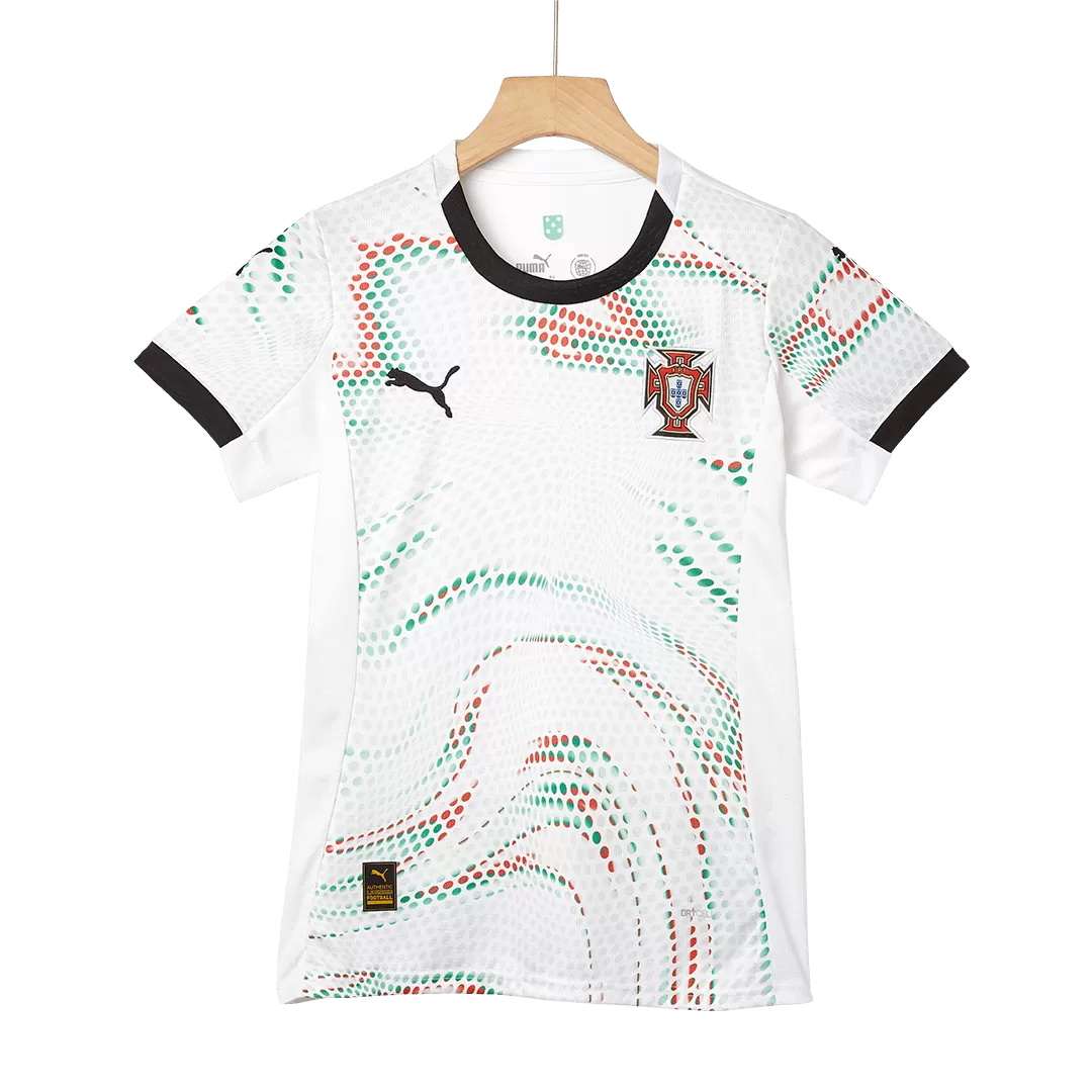 Portugal Soccer Jersey Away Women's Shirt 2025