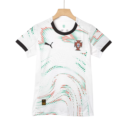 Portugal Soccer Jersey Away Women's Shirt 2025