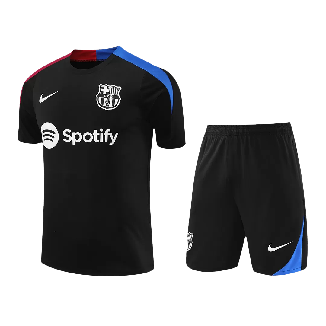 Barcelona Pre-Match Soccer Jersey Kit(Jersey+Shorts) 2024/25