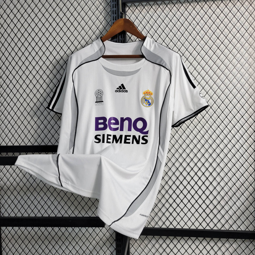 Retro 2006-07 Real Madrid Home