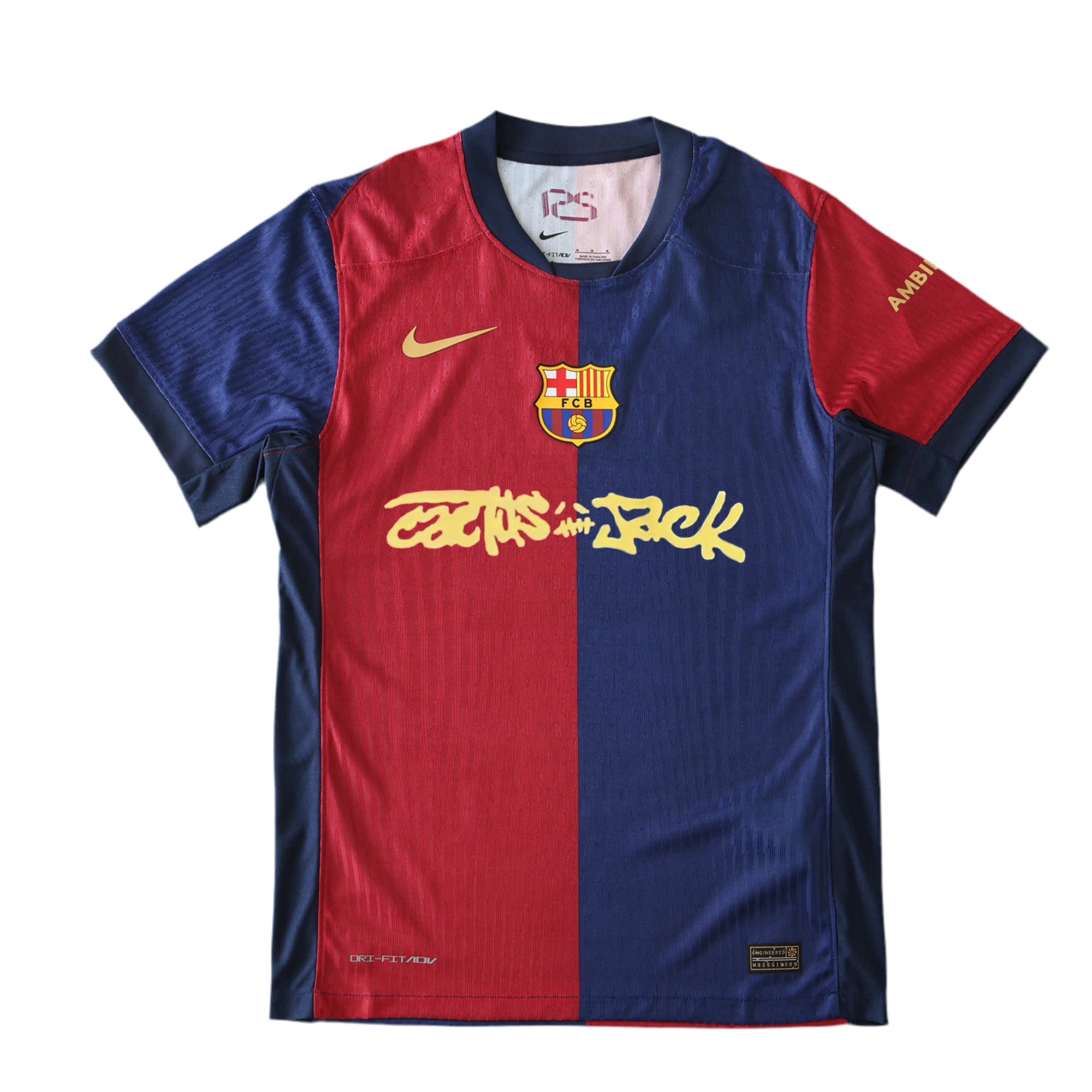 Authentic Barcelona Home Shirt 2024/25 TRAVIS SCOTT