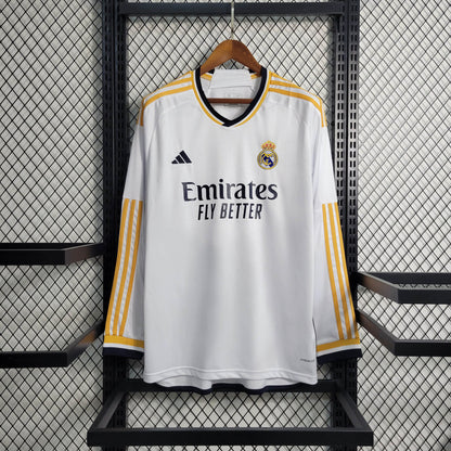 23-24 Real Madrid Home Long Sleeve