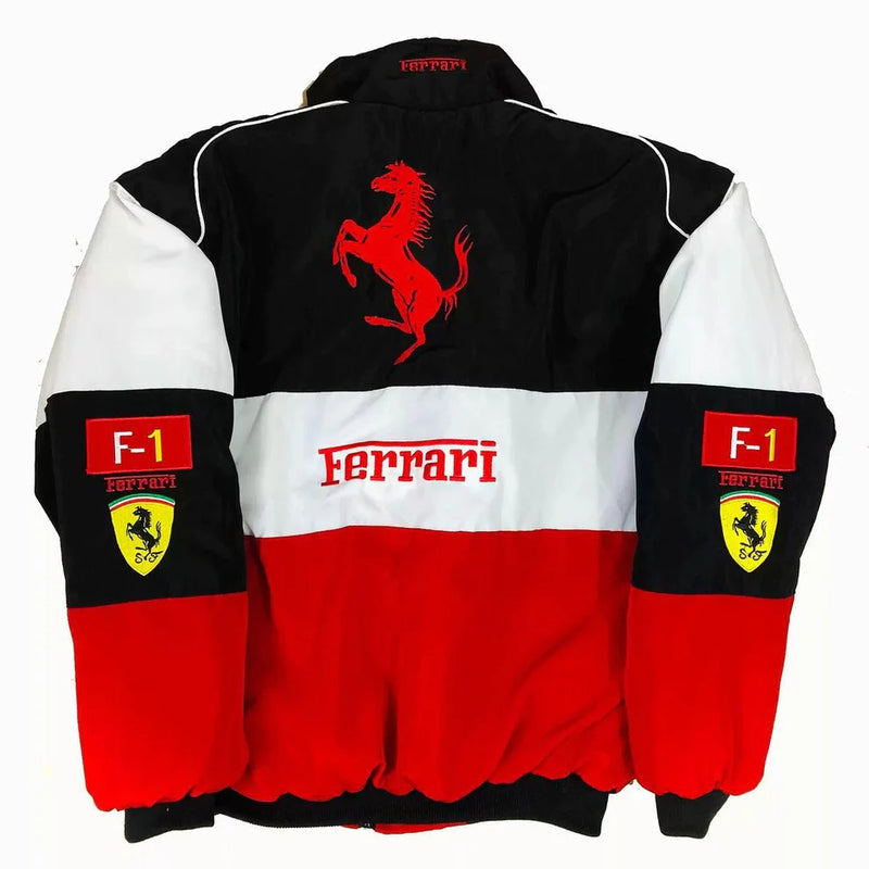 White Ferrari Jacket