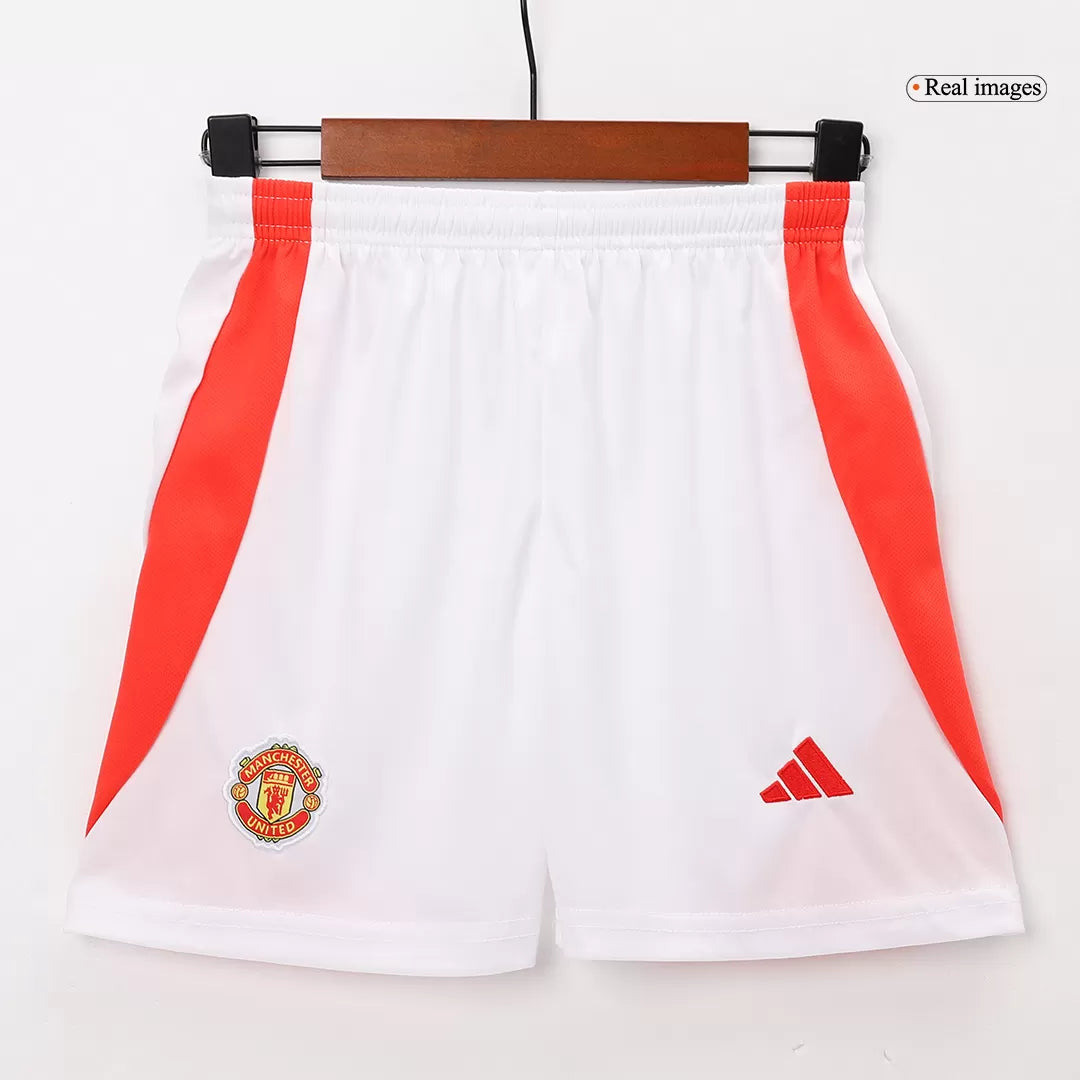 Kids Manchester United Home Soccer Kits 2024/25