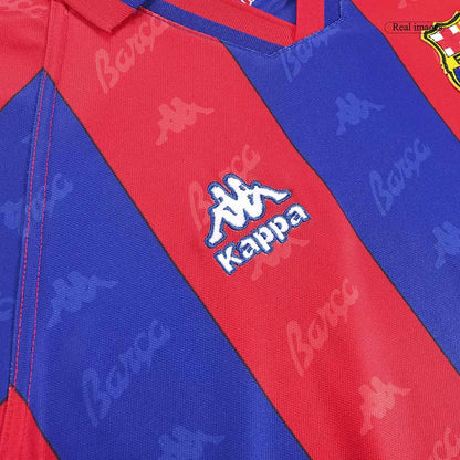 Barcelona Retro Jersey Home Soccer Shirt 1996/97