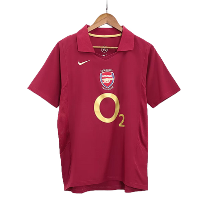 HENRY #14 Arsenal Retro Jersey Home Soccer Shirt 2005/06