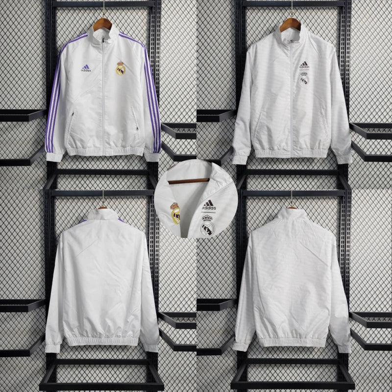 23-24 windbreaker reversible Real Madrid