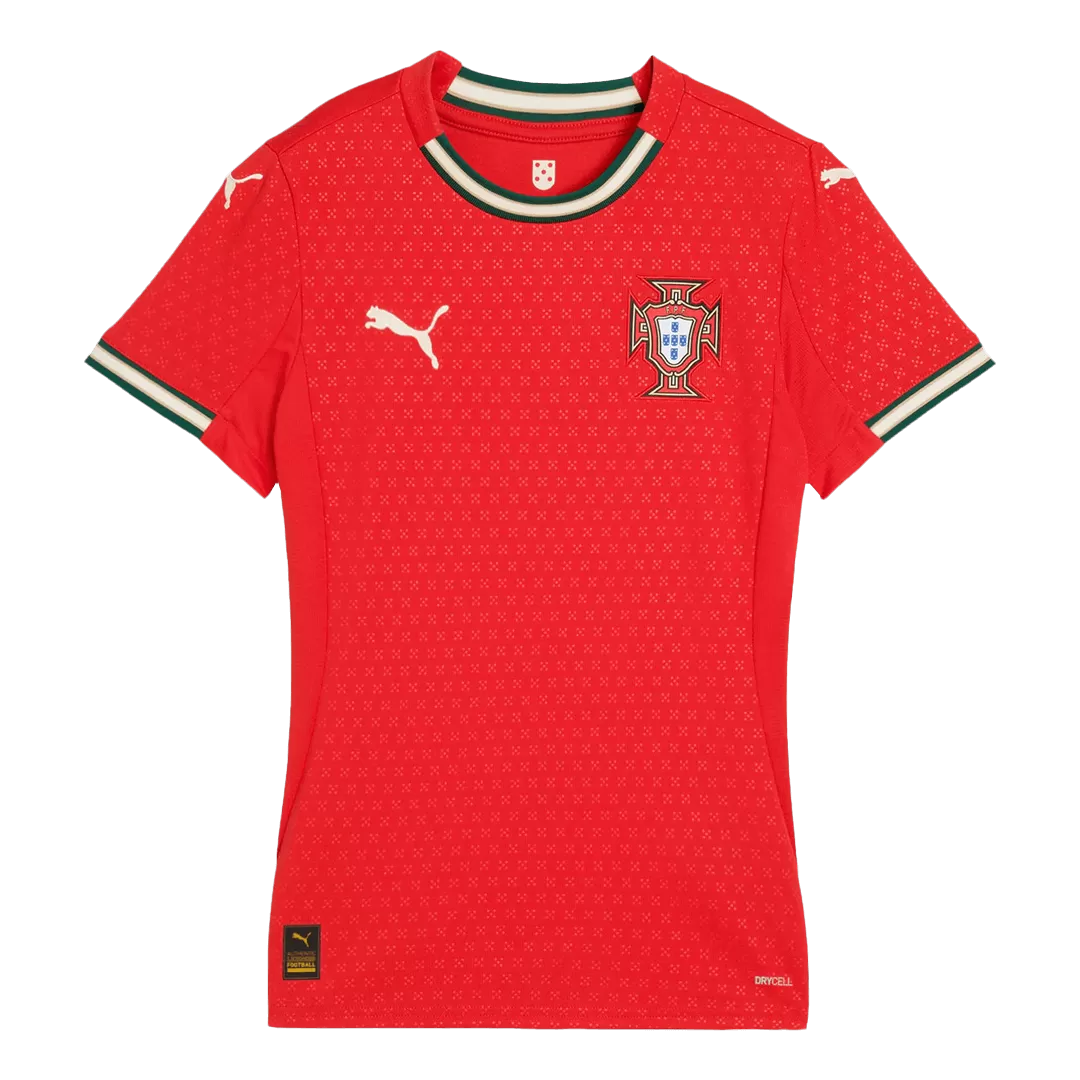 Portugal Soccer Jersey Home Women's Shirt 2025