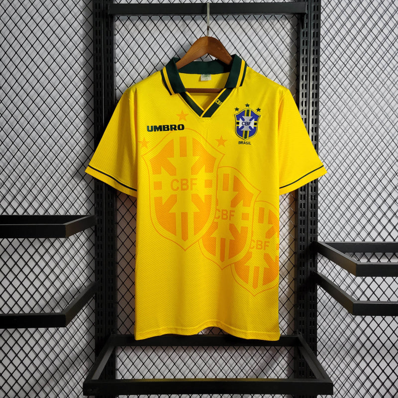 Retro 1993/94 Brazil Home