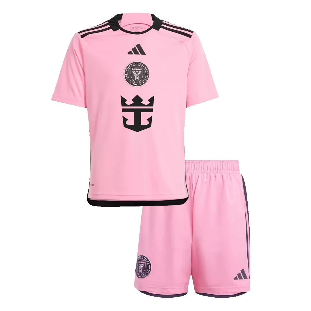 Kids Inter Miami CF Home Soccer Kits 2024