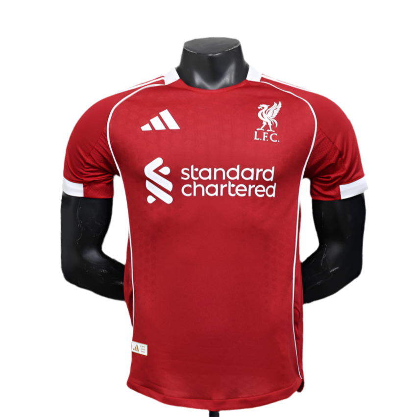 Authentic Soccer Jersey Reds Home Shirt 2025/26