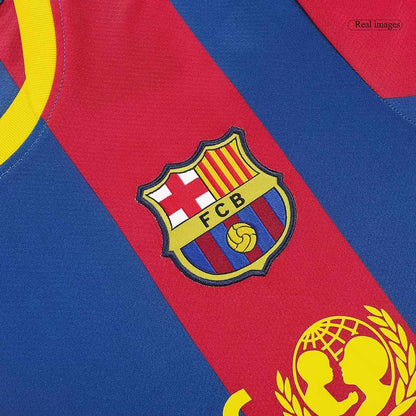 Barcelona Retro Jersey Home Soccer Shirt 2010/11