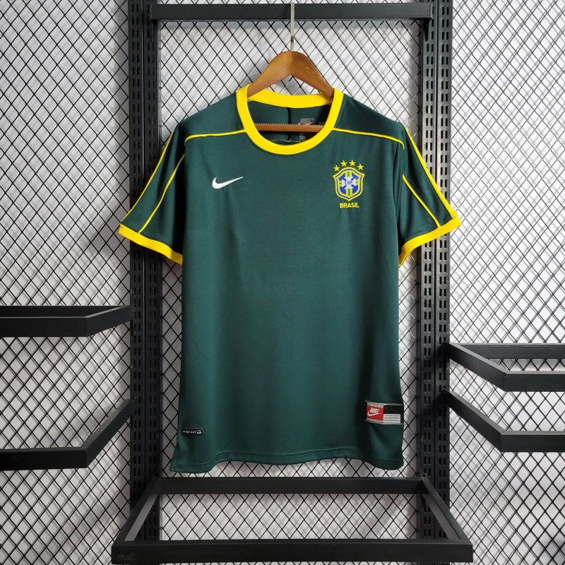 Retro 1998 Brazil Goalkeeper