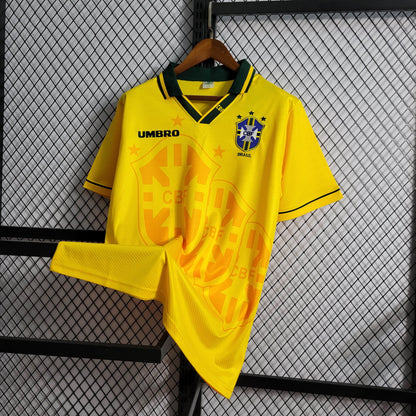 Retro 1993/94 Brazil Home